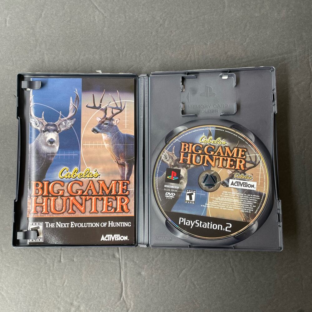 Cabela's Big Game Hunter PS2 Complete Works - Picture 4 of 4